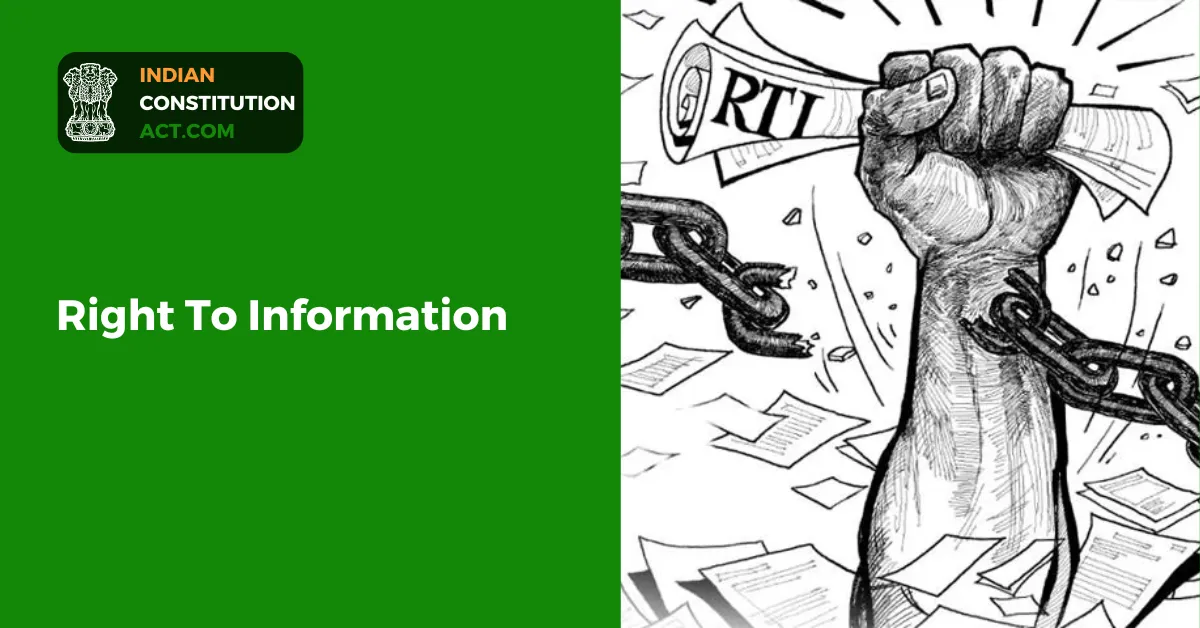 Right To Information